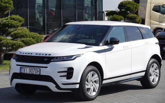 Land Rover Range Rover Evoque cena 137000 przebieg: 31400, rok produkcji 2020 z Szamocin małe 781